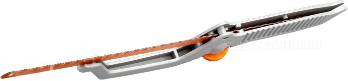 Metallsäge »Mini« von Bahco; Aluminium / Stahl, grau; Länge x Höhe: 227 x 50 mm; Bruttogewicht: 126 g