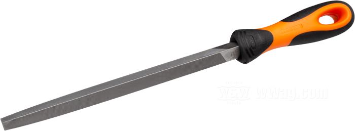 Lima triangolare di Bahco; Taglio 2; acciaio / gomma, lunghezza lama 200 mm; lunghezza x larghezza: 322 x 15.5 mm; Portogallo; peso lordo: 218 g