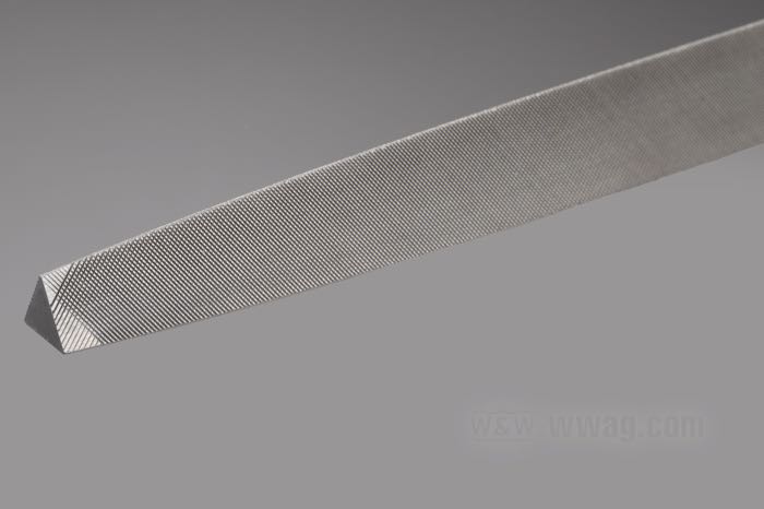 Lima triangolare di Bahco; Taglio 3; acciaio / gomma, lunghezza lama 200 mm; lunghezza x larghezza: 322 x 15.5 mm; Portogallo; peso lordo: 217 g