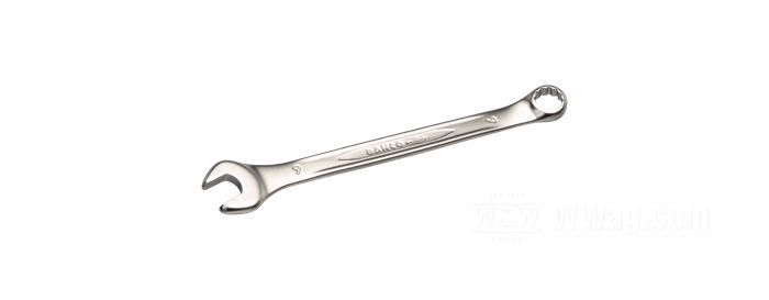 Chiave combinata di Bahco; acciaio, cromato / satinato; misura metrica: 9 mm; Spagna; peso lordo: 32 g