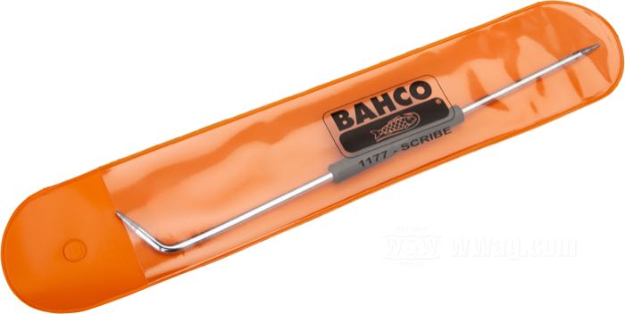 Scribe by Bahco; chrome-vanadium steel / plastic; length: 230 mm; France; gross weight: 33 g