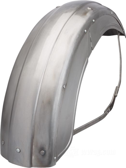 Vorderradschutzblech von The Cyclery; passend für V Modelle 1930-1933; Stahlblech, blank; ersetzt OEM HD 3701-30; Europa; Bruttogewicht: 4.21 kg