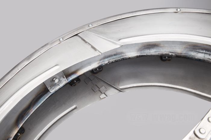Vorderradschutzblech von The Cyclery; passend für V Modelle 1930-1933; Stahlblech, blank; ersetzt OEM HD 3701-30; Europa; Bruttogewicht: 4.21 kg