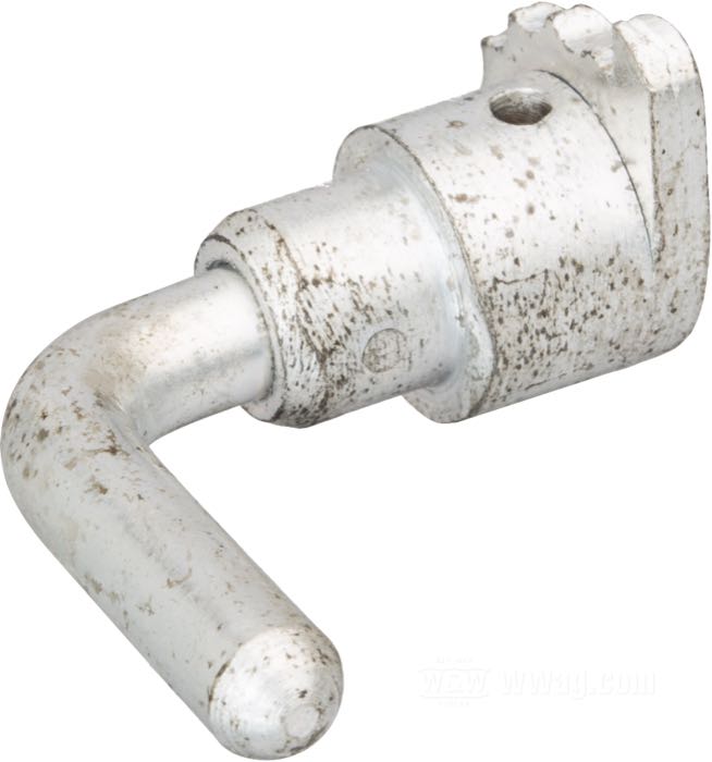 Chokehebel »Military« von Samwel Supplies; für Drosselklappen-Vergaser; passend für Linkert 1933-1965; Stahl, CAD (ZnNi Verfahren); ersetzt OEM HD 1233-41M; Bruttogewicht: 26 g