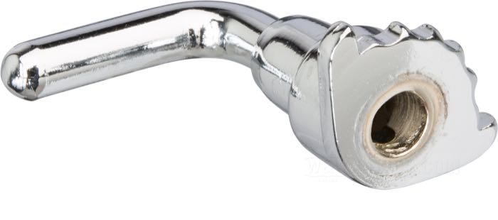 Choke lever »Military« by Samwel Supplies; for Butterfly carburetor; fits Linkert 1933-1965; steel, chrome-plated; replaces OEM HD 1233-41M; gross weight: 25 g