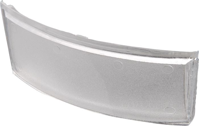Taillight lens; for License plate light; for Cat Eye taillight; acrylic glass, clear; gross weight: 10 g