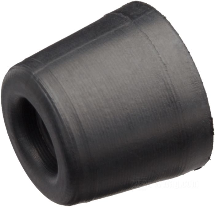 Dust boot by Performance Machine; for PM Contour handlebar controls; rubber, black