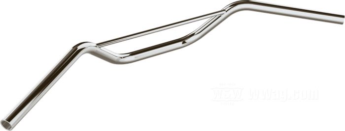 Handlebar »Baja 13« by Bates; stainless steel, polished; Ø 1”; wire routing: W1 plain, without dimples (→1981); wall thickness: 2 mm; with parts certificate; Germany; gross weight: 1.37 kg