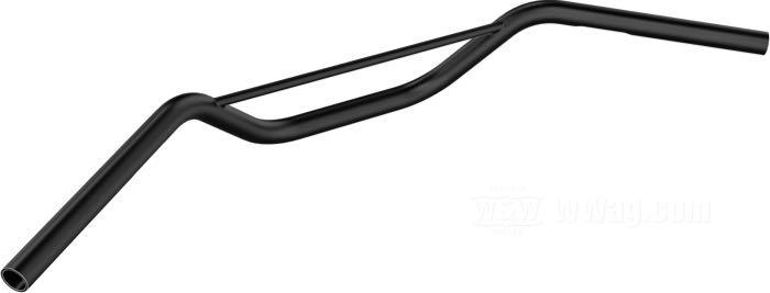 Handlebar »Baja 13« by Bates; steel, black, powder-coated; Ø 1”; wire routing: W2 with dimples (1982→); wall thickness: 3 mm; with parts certificate; Germany; gross weight: 1.73 kg