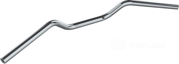 Handlebar »Palmdale« by Bates; steel, chrome-plated; Ø 1”; wire routing: W1 plain, without dimples (→1981); wall thickness: 3 mm; with parts certificate; Germany; gross weight: 1.06 kg