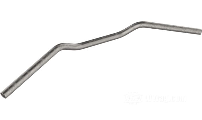Manubrio »Tustin« di Bates; acciaio, naturale; Ø 1”; passaggio cavi: con cavature; spessore della parete: 3 mm; certificato; Germania; peso lordo: 1.43 kg