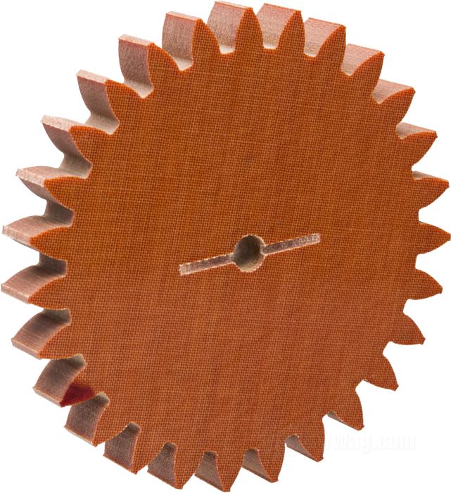 Pignone di The Cyclery; per Rinvio tachimetro; atto per modelli IOE 1925-1929; con ruoti/pneumatici di 26” or 27”; composito fibra, 27 denti; rimpiazza OEM HD 11181-25; Europa; peso lordo: 59 g