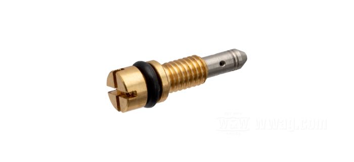 Getto del minimo »#17« di AMAL Carburettors; per carburatori AMAL Mk 1; ottone; peso lordo: 4 g