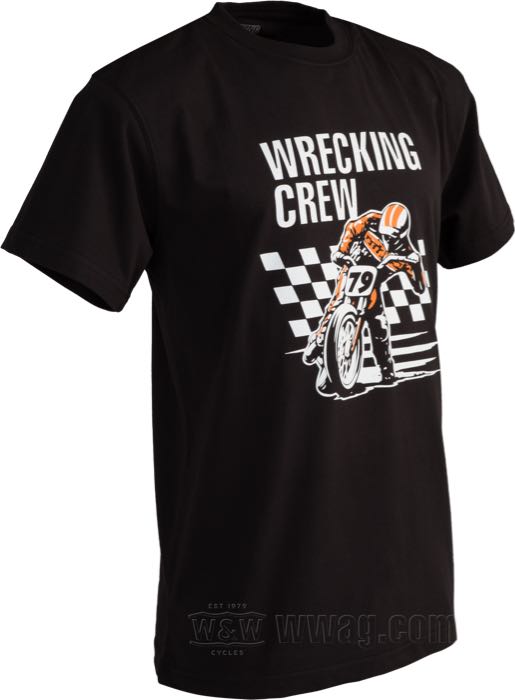 T-Shirts Wrecking Crew Flat Track