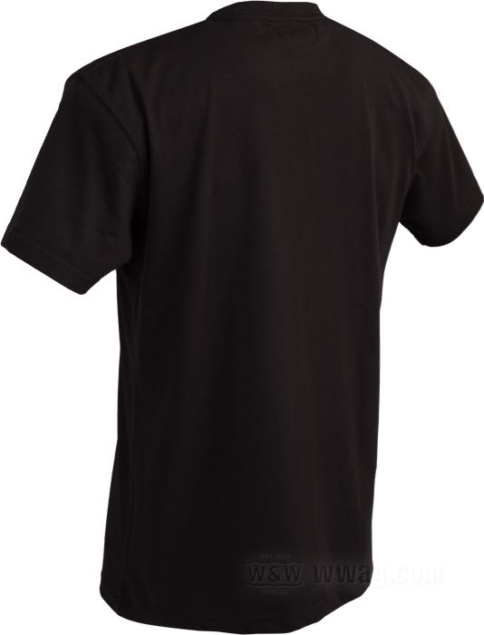 T-shirt »Flat Track« by Wrecking Crew; cotton 200 g/m², black; size: S; gross weight: 243 g