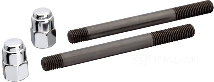 Kit viti di Colony; per generatori 58 e 65A; atto per Sportster 1971-early 1984; acciaio, cromato; testa Cap esagonale; filettatura: 5/16”-24; lunghezza: 3-1/4 ” (83 mm); rimpiazza OEM HD 30013-71; U.S.A.; peso lordo: 100 g