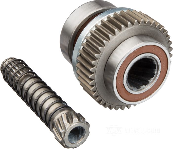 Starter clutch »Standard«; for Starter motor; fits Big Twin 1991-2006, Dyna →2005; steel; replaces OEM HD 31516-94; NOTE: 1991-1993 models must reuse old output shaft; gross weight: 476 g