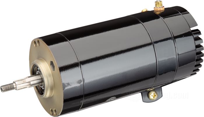 Generator »Low Voltage« by Cycle Electric; with End Bell regulator; cast aluminum / steel, black, painted; thread: 5/16”-24; 12 V; USA; gross weight: 5.08 kg