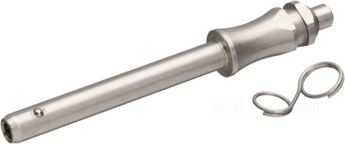 Perno di Ganter Norm; per Fissaggio anteriore monosella OEM LeBeeF; acciaio inox; Ø 6 mm; Germania; peso lordo: 18 g