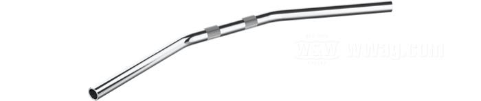 Handlebar »Drag Bar Standard« by Fehling; steel, chrome-plated; Ø 1”; wire routing: W1 plain, without dimples (→1981); wall thickness: 2 mm; with parts certificate; Germany; gross weight: 840 g