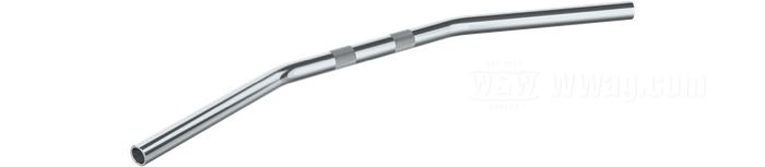 Handlebar »Drag Bar« by V-Team; stainless steel, polished; Ø 1”; wire routing: W1 plain, without dimples (→1981); with parts certificate; gross weight: 990 g