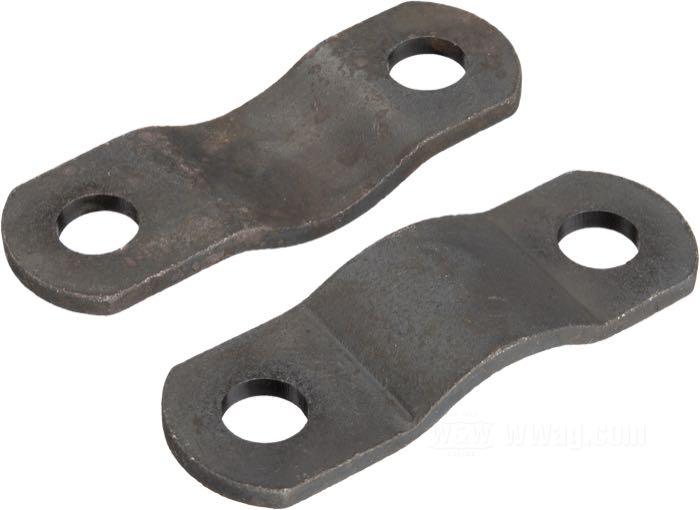 Supporto »T-Bar« di Samwel Supplies; per Buddy seats; atto per 45”/750 cc Flatheads 1929-1952; acciaio, parkerizzato; rimpiazza OEM HD 13304-33 e 52541-33; peso lordo: 68 g