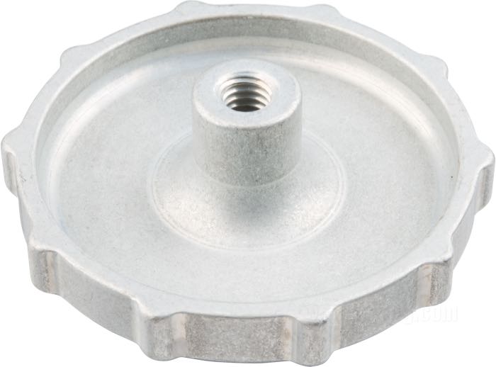 Botón de ajuste de Colony; apropiado para modelos K/Sportster de 1952-1966 (excepto 1959 CH), Servi-Car 1960→ , FL(H) 1960-1984; aluminio; reemplaza OEM HD 46746-52; EE. UU.; peso bruto: 75 g