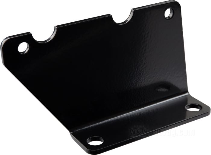 Halterung von Colony; für Öltank; passend für XLCH late 1973-1976; unten; Stahl, schwarz, kunststoffbeschichtet; ersetzt OEM HD 62555-70; USA; Bruttogewicht: 302 g