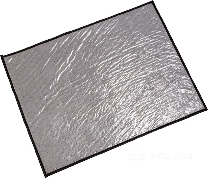 Tappetino assorbente di PanAm; per olio e benzina; polipropilene, nero; lunghezza x larghezza: 80 x 60 cm; Germania; peso lordo: 222 g