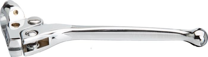 Comando freno/frizione a mano; alluminio, cromato, 7/16” foro cavo; per manubri del Ø: 1 ”; rimpiazza OEM HD 38604-65A; peso lordo: 200 g