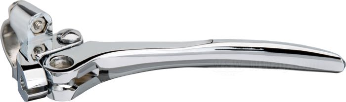 Mando freno/embargue a mano »Early Style«; apropiado para modelos 1941-1964; aluminio, cromado; reemplaza OEM HD 45002-41 y 45017-41; peso bruto: 200 g