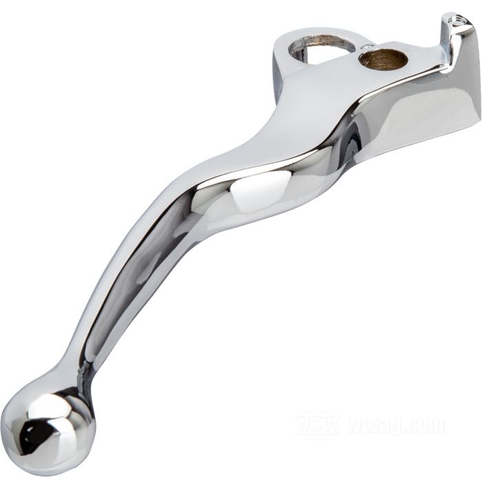 Handbremshebel »Power Grip«; für Armaturen 1972-1981; Aluminium, verchromt; ersetzt OEM HD 45016-72; Bruttogewicht: 120 g