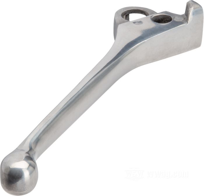 Levier frein à main »OEM  Style«; pour cocottes 1972-1981; aluminium, poli; remplace OEM HD 45016-72T; poids brut: 90 g