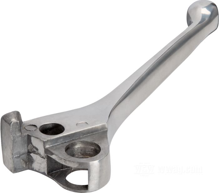 Levier frein à main »OEM  Style«; pour cocottes 1972-1981; aluminium, poli; remplace OEM HD 45016-72T; poids brut: 90 g