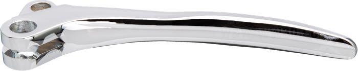 Brake & clutch levers; fits hand brake and clutch control 1941-1964; aluminum, chrome-plated; replaces OEM HD 45017-41; gross weight: 74 g