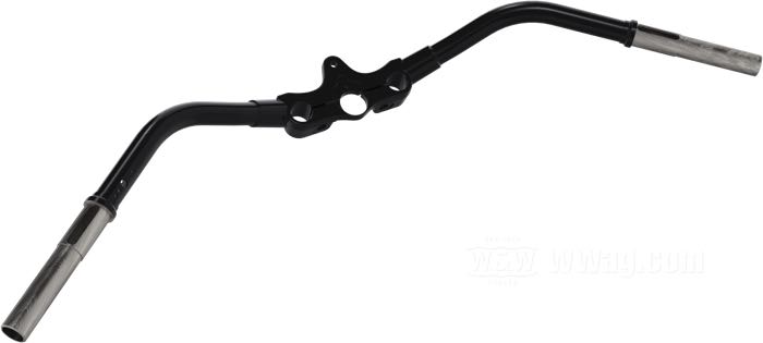 Handlebar »Speedster« by Samwel Supplies; fits Big Twin 1946-1949; steel, black, powder-coated; thread: 57/64”-24; replaces OEM HD 55955-46; gross weight: 1.7 kg