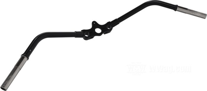Lenker »Standard« von Samwel Supplies; für Inline Springer Gabel; passend für Big Twin 1936-1945, 45”/750cc 1941-1957; Stahl, schwarz, kunststoffbeschichtet; Gewinde: 57/64”-24; ersetzt OEM HD 55901-37; Bruttogewicht: 2.2 kg
