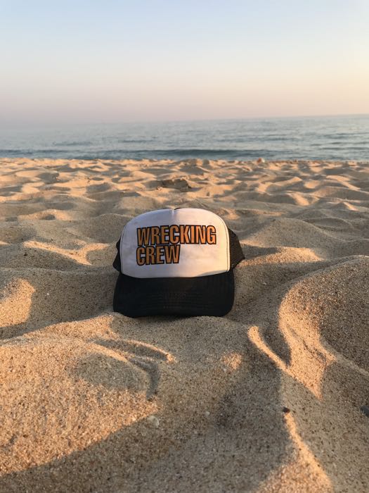 Gorra »Wrecking Crew« de Wrecking Crew; tejido poliéster, negro / blanco; peso bruto: 59 g