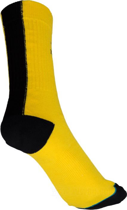 Socken »Kill Bill« von Stance; Baumwolle / Polyester, schwarz / gelb; Größe: M; Männer; Größe: EU 38-41.5 → US 6-8.5; Bruttogewicht: 96 g