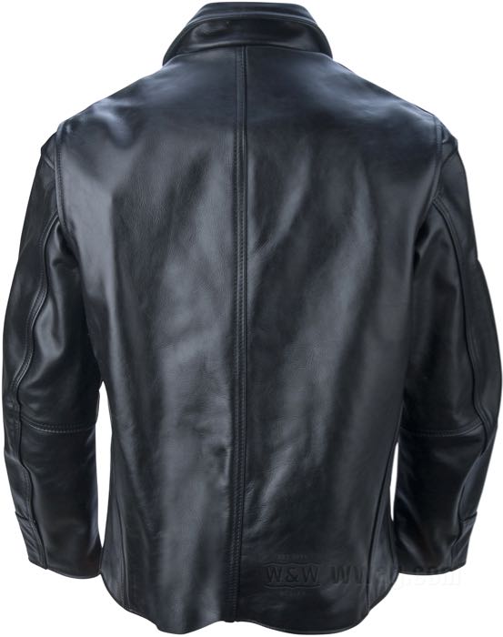 Leather jacket »Dakota« by Vanson Leathers; cowhide, black; size men: US 38 → EU 48; USA; gross weight: 2.6 kg