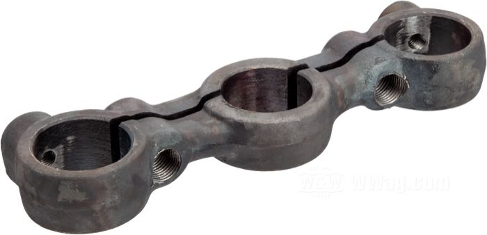 Té de fourche de The Cyclery; adaptable à modèles V, D et R 1931-1936, C-Singles 1931-1934; acier; remplace OEM HD 2653-31; Europe; poids brut: 446 g