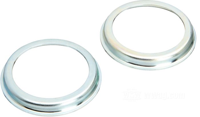 Anillo de sostén; para Retén radial / Botella de horquilla; apropiado para Sportster y FX Super Glide 1980-1983; acero, cincado; Ø tubos de horquilla: 35 mm; Ø int. x Ø ext.: 42 x 48 mm; reemplaza OEM HD 45911-80; peso bruto: 19 g