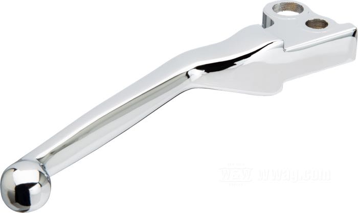 Hand brake lever »straight«; fits models 1982-1995; aluminum, chrome-plated; replaces OEM HD 45064-82T; gross weight: 150 g