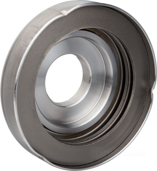 Tellerfedern und Abdeckung kpt.; passend für Big Twin 1983-1984, Softail 1985-1990; Stahl; ID x AD: 34.5 x 108 mm, 36.6 mm stark; ersetzt OEM HD 40384-83A; Bruttogewicht: 899 g