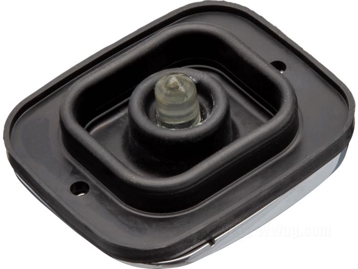 Abdeckung; für Handbremszylinder; passend für Dyna und Softail 1996-2005, Touring 1996-2004, Sportster 1996-2003; Aluminiumguss, verchromt; ersetzt OEM HD 45004-96 und 45078-96; Bruttogewicht: 50 g
