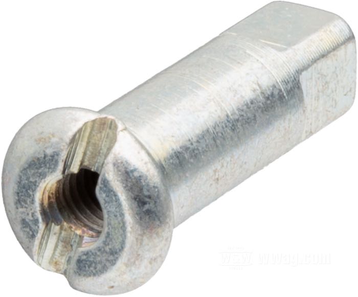 Speichennippel von The Cyclery; passend für alle Modelle 1930-1959, außer an Vorderrädern mit Bremstrommel-Halbnabe; Stahl, CAD (ZnNi Verfahren); Länge: 22.5 mm; Ø 7 mm; Gewinde: 8G-40; ersetzt OEM HD 3947-29 und 43099-29; Deutschland; Bruttogewicht: 5 g
