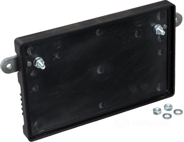 Battery box »BattBoy 65« by Bates; fits FL, FLH 1965-1984 and Sportster 1967-1978 with electric-start; ABS, black; W x H x D: 202 x 167 x 129 mm; inner measures (WxHxD): 190 x 145 x 119 mm; gross weight: 1.08 kg
