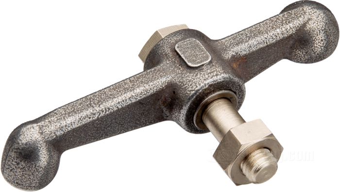 Rocker arm by The Cyclery; fits IOE models 1916-1927; Rocker ratio: 1:1.4; steel; with bolt and bushing; replaces OEM HD GA370P, EA346DP, 105-16, 110-13, and 110-24; gross weight: 57 g