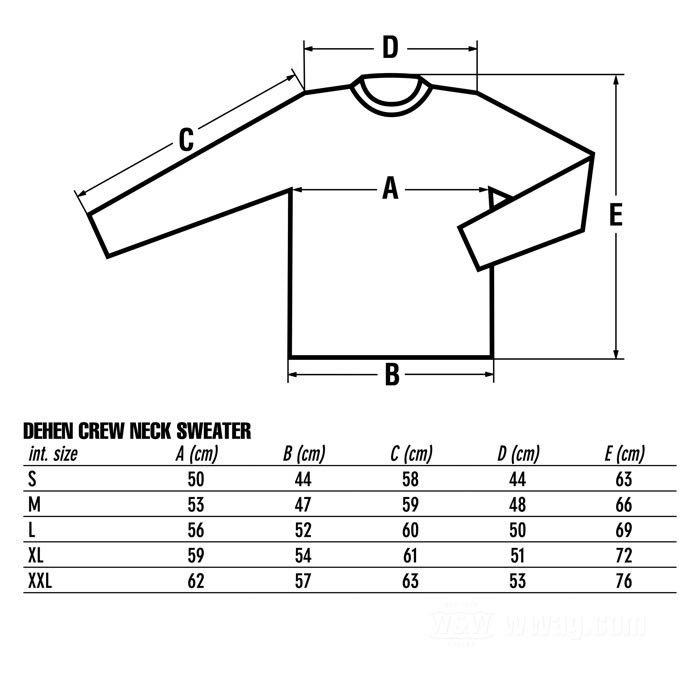 Sweater »Crew Neck« de Dehen; tricotage de laine, noir; taille: M; USA; poids brut: 993 g