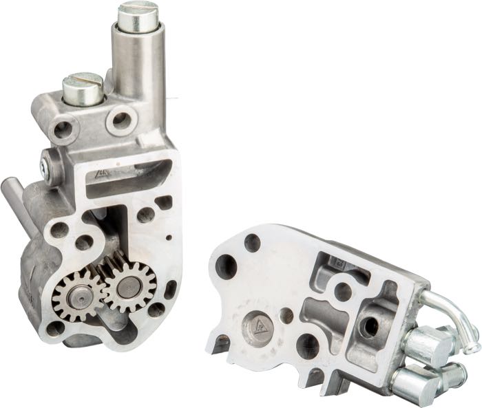 Bomba de aceite; apropiado para OHV Big Twins 1973-1991; aluminio fundido; reemplaza OEM HD 26190-73; peso bruto: 1 kg